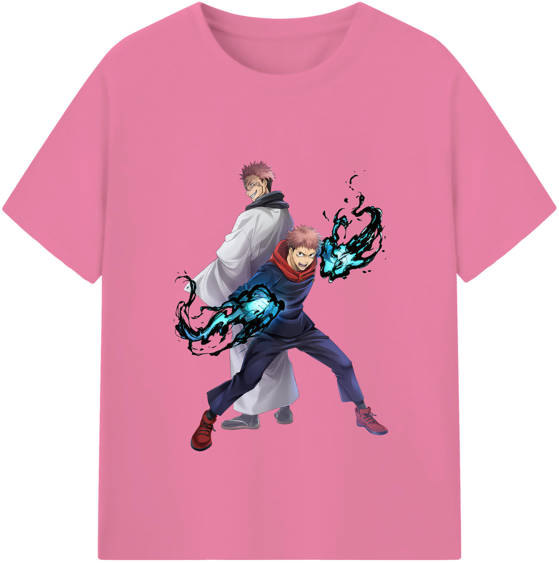 （画像用） 呪術廻戦 Jujutsu Kaisen 綿100％半袖Tシャツ（フロントプリント）